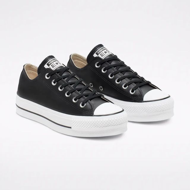 Leather Converse
